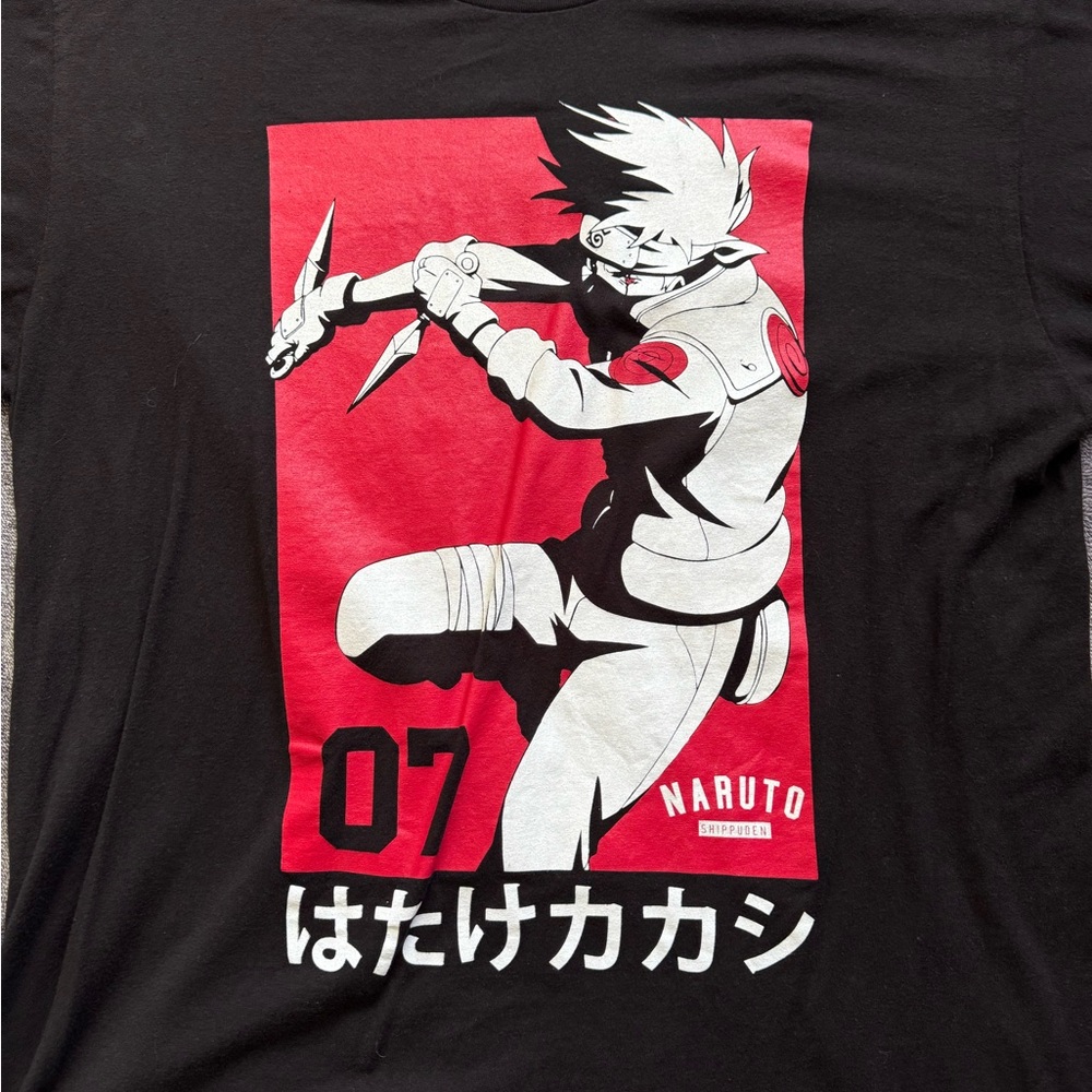 Naruto Kakashi T-Shirt Size XL